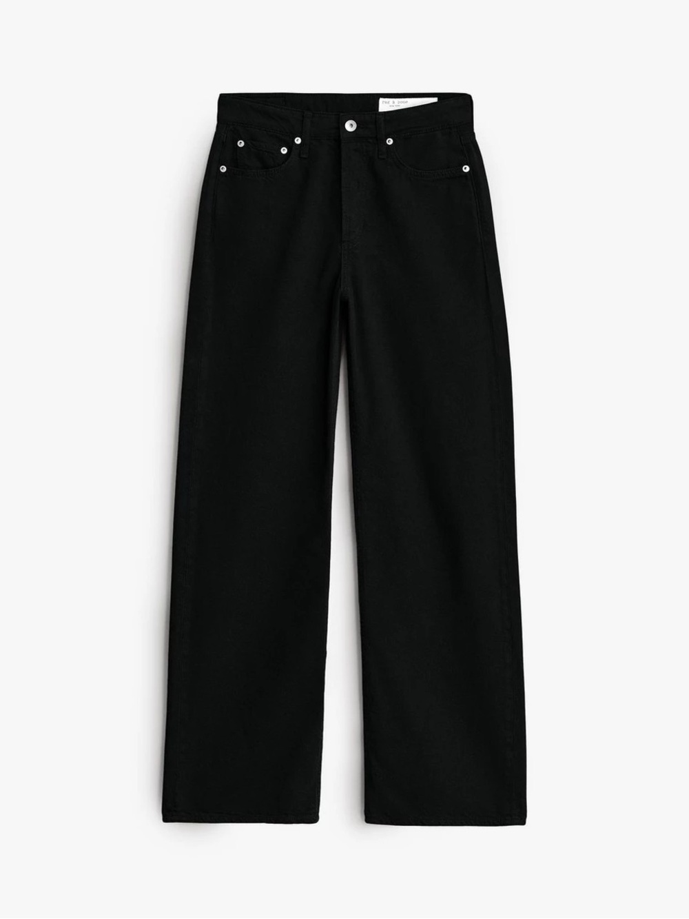 Rag&bone Logan Wide-Leg Jean
Featherweight in Black